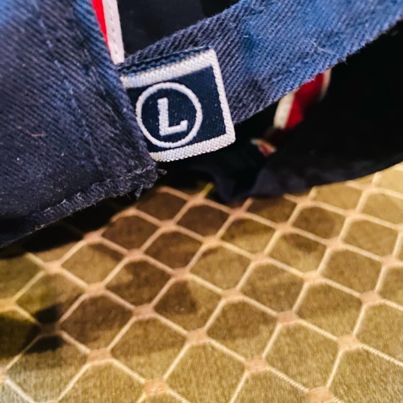 Lids Lacrosse Black Easy Fit Cotton Adjustable Baseball Cap Hat - Picture 4 of 4